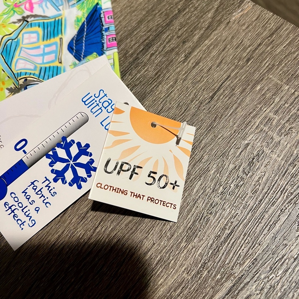 Lulu B UPF 50+ Cooling Tops – Size S and M – Bright Coastal Prints – NWT​ - Picture 7 of 10